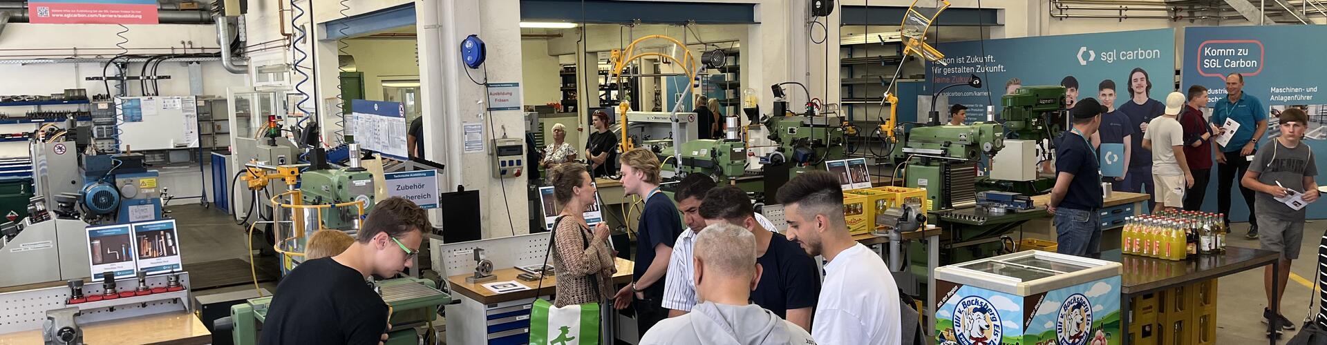 Großes Interesse an der Ausbildung bei SGL Carbon in Meitingen