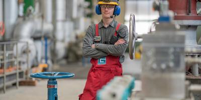 Timo macht eine Ausbildung zum Chemikant